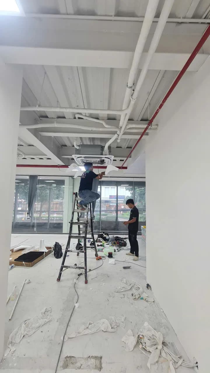 Đông Đô Partners - Chi nhánh Hồng Hà — Quá trình thi công 4