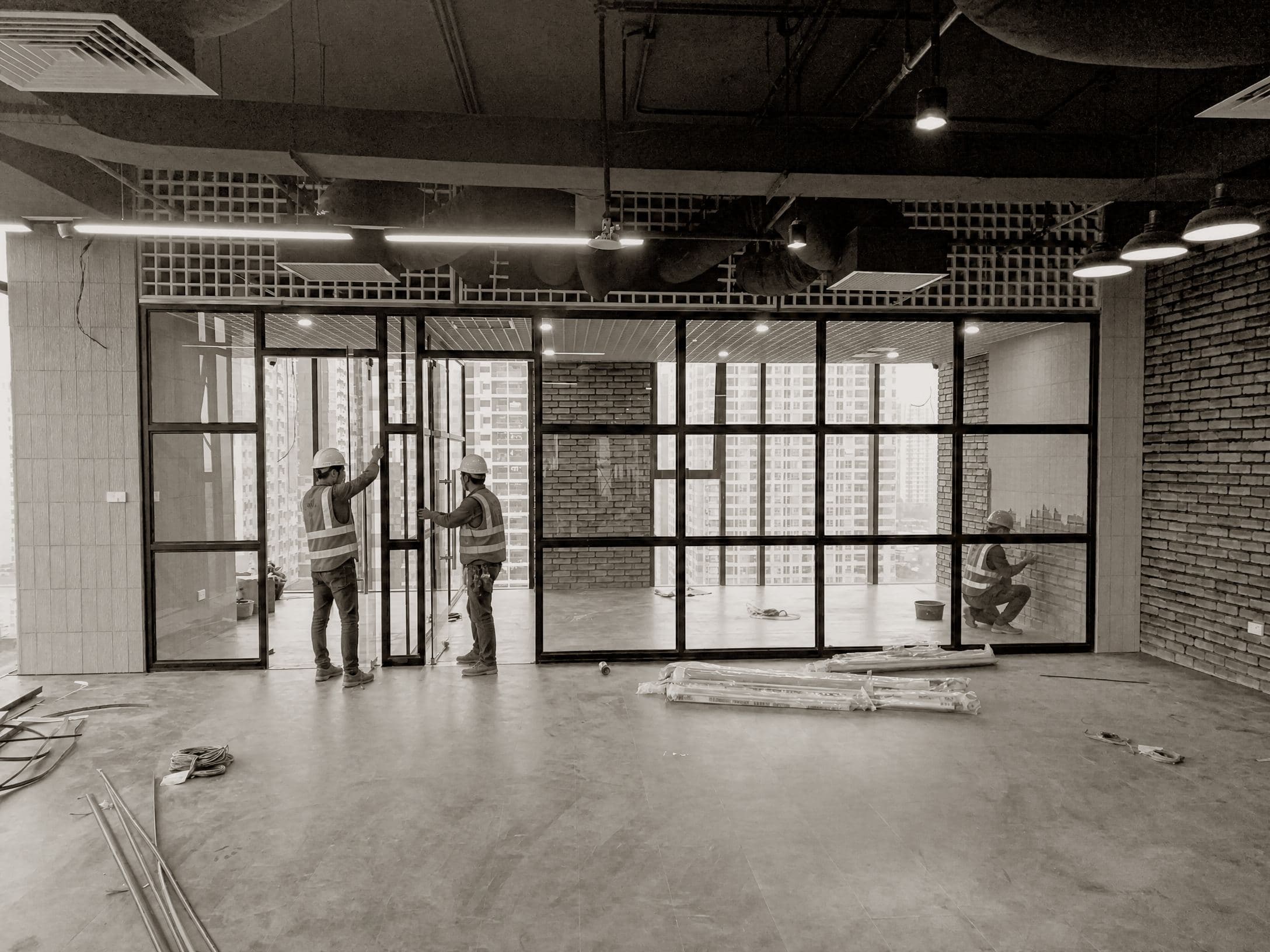 Latte Hub Office — Construction process 1