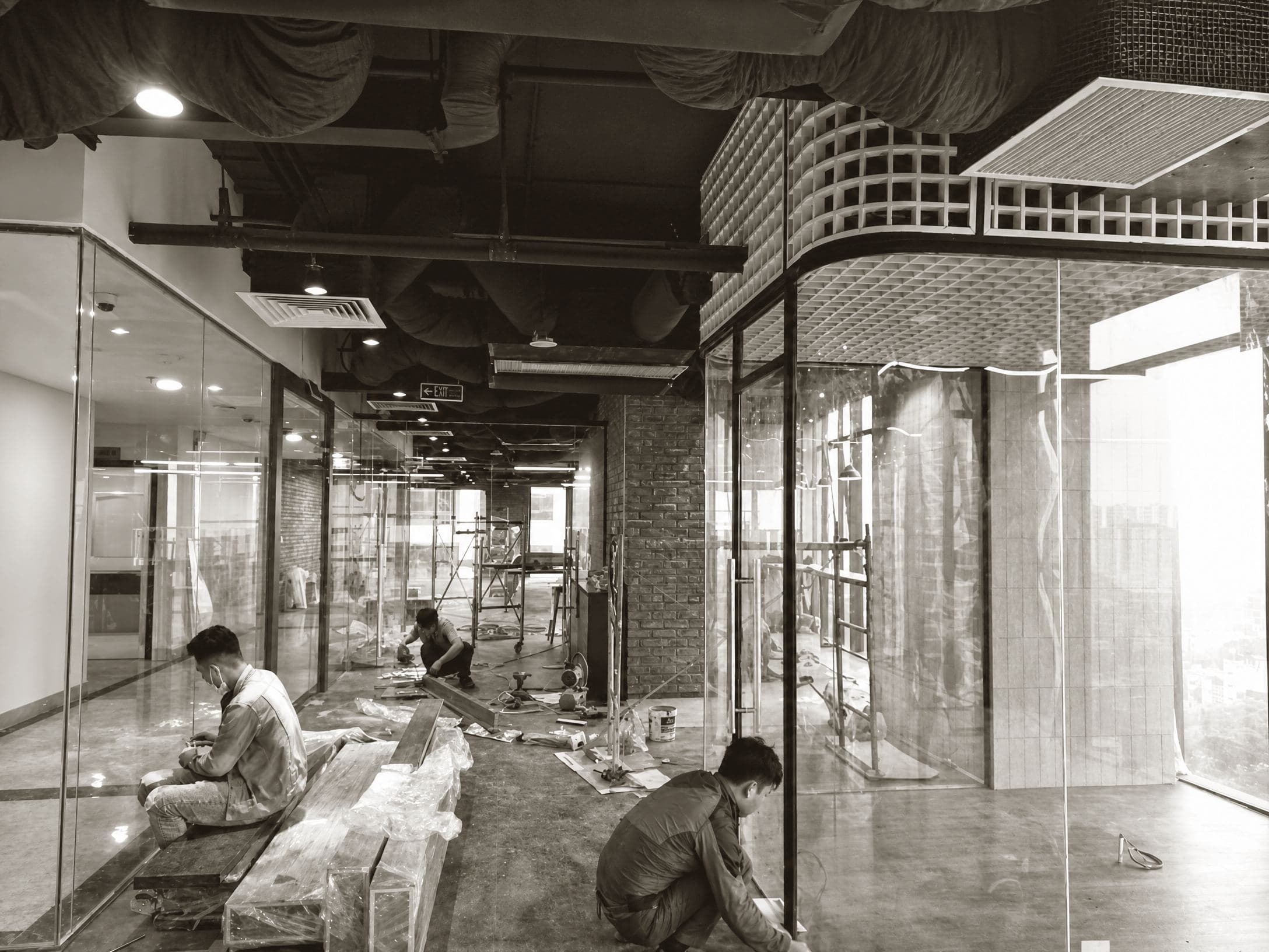 Latte Hub Office — Construction process 3